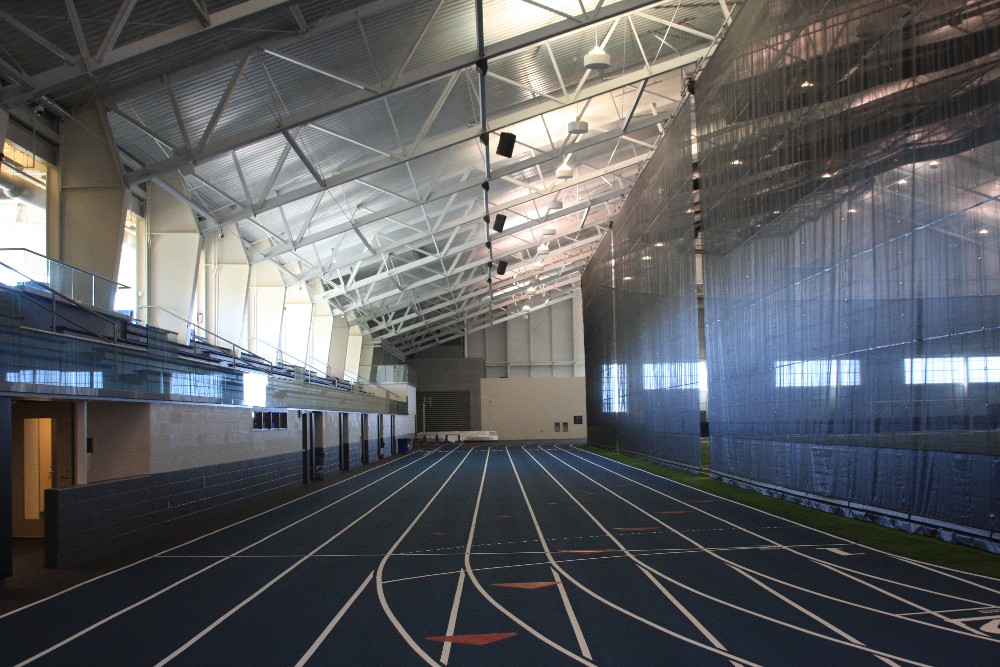 Kelly Family Sports Center Track Lower View